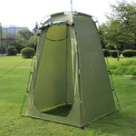 Privacy douche en omkleed tent