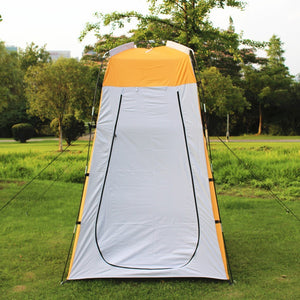 Privacy douche en omkleed tent