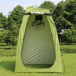 Privacy douche en omkleed tent