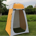 Privacy douche en omkleed tent